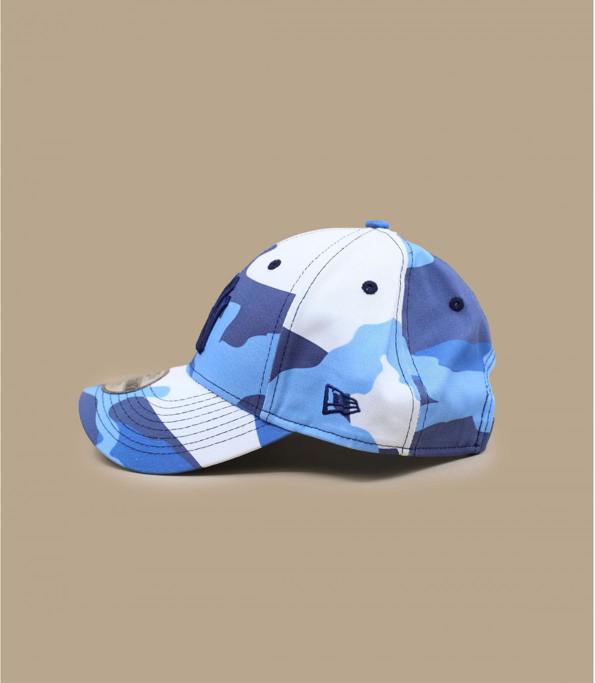 casquette enfant camo bleu